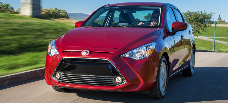 Photo Credit: Toyota. The Scion iA has already been rebadged into the Toyota Yaris iA for 2016.
